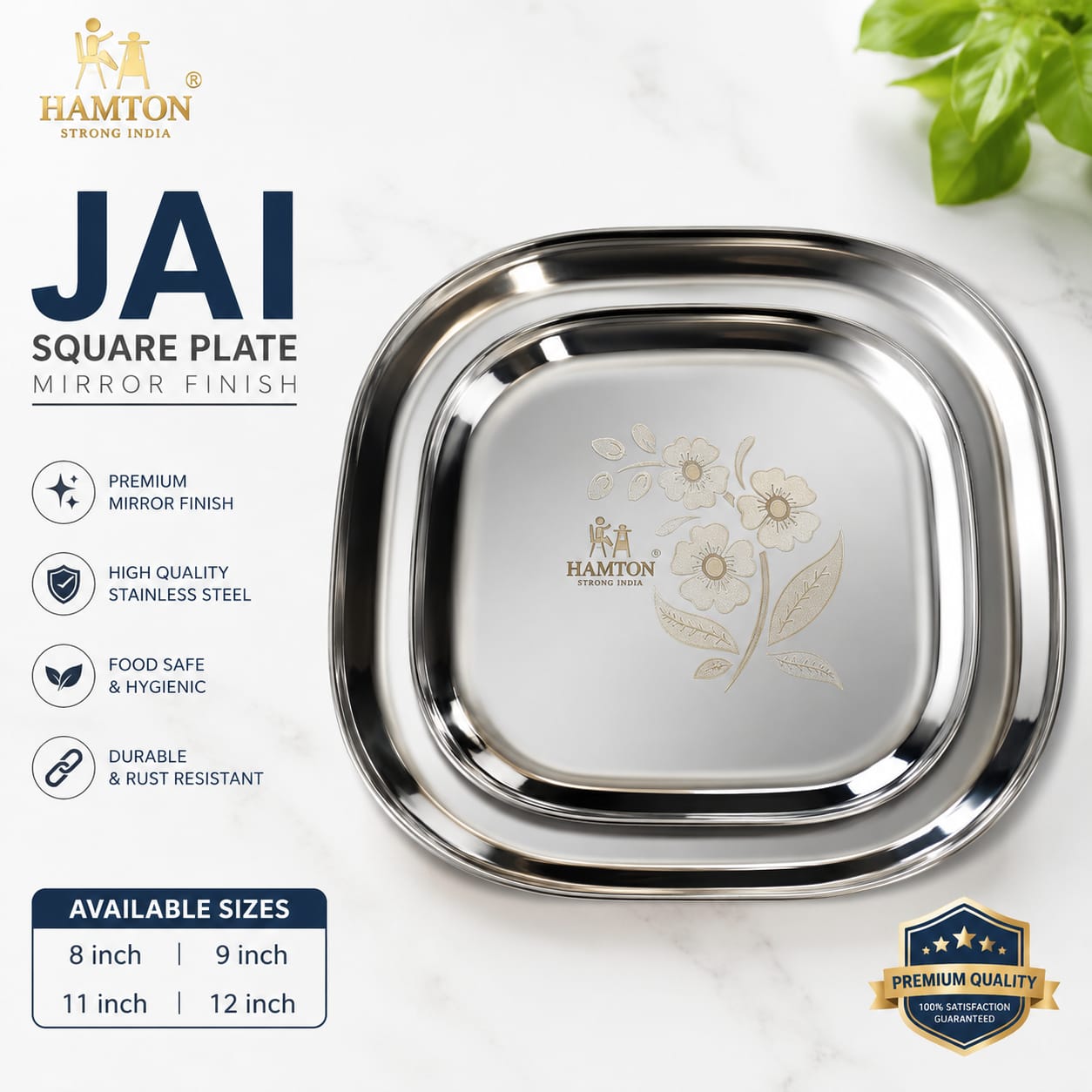 JAI Square Plate
