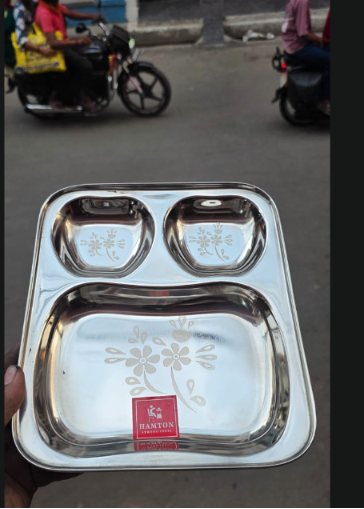 3-Compartment Mini Thali