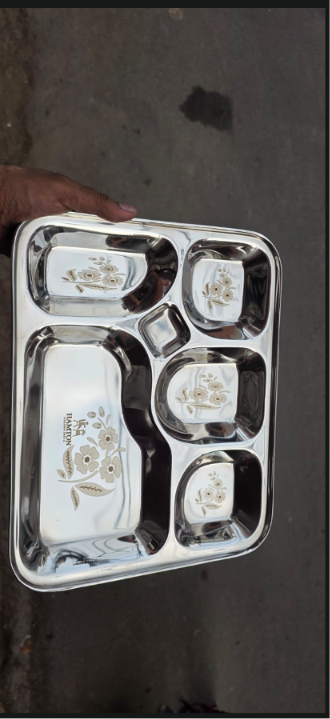 6-Compartment Bhojan Thali